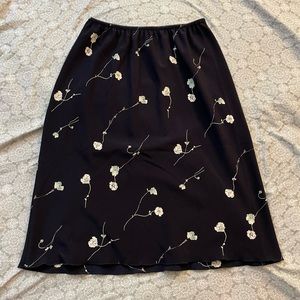 90s/Y2k Midi/Calf Length Skirt